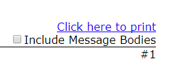 Include Message Bodies